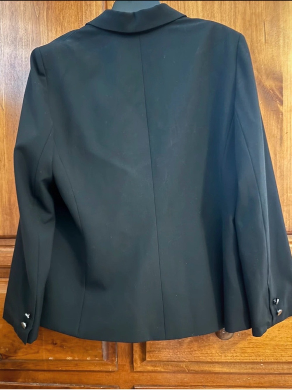 Tahari Black Women's Tailored Single-Breasted Blazer - Picture 2 of 3